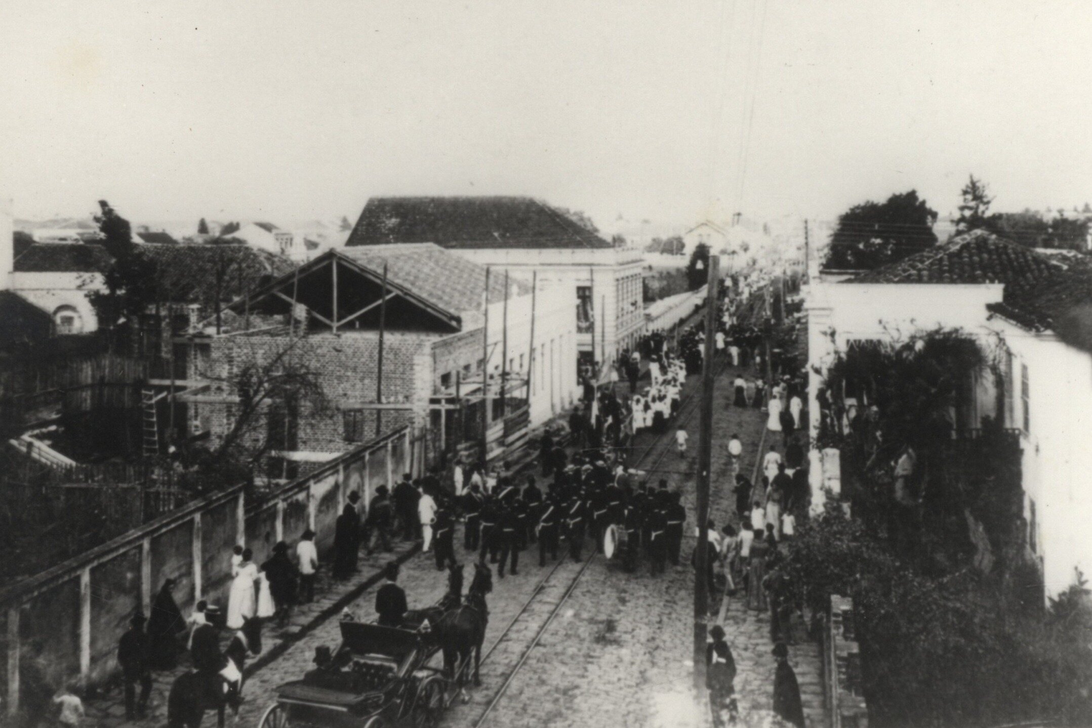 Afonso Pena em Curitiba - 1906