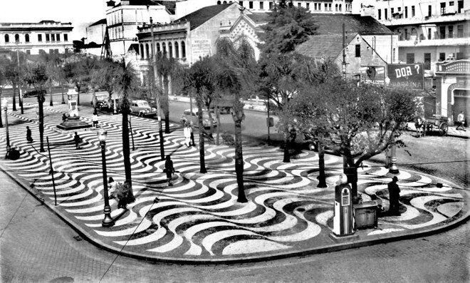 Praça Zacarias - Década de 1940