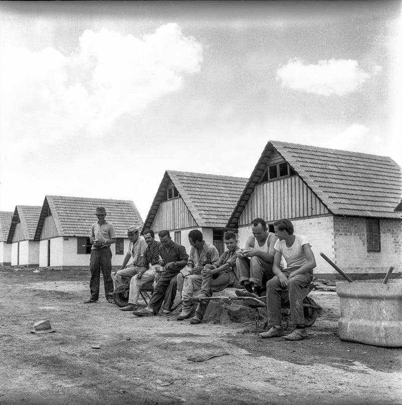 Construção da Vila Nossa Senhora da Luz - Década de 1960