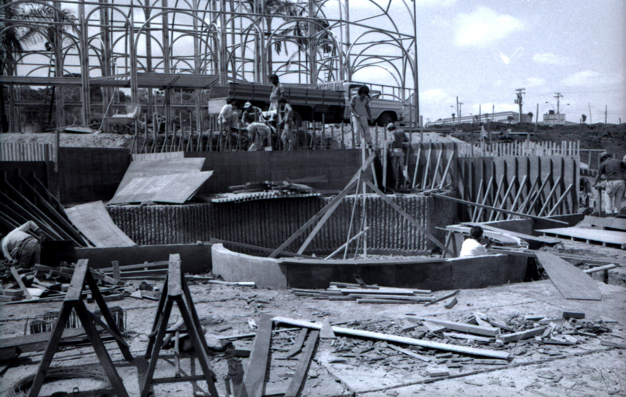 Obras no Jardim Botânico