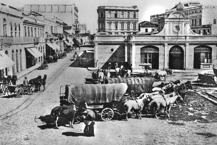 Mercado de Curitiba - 1912