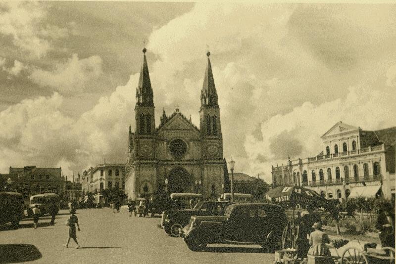 Catedral Basílica de Curitiba - 1940 