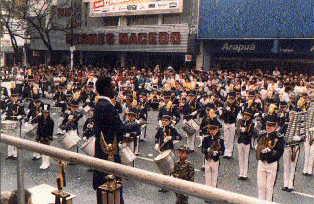 Concurso de Bandas na Marechal Deodoro - 1988