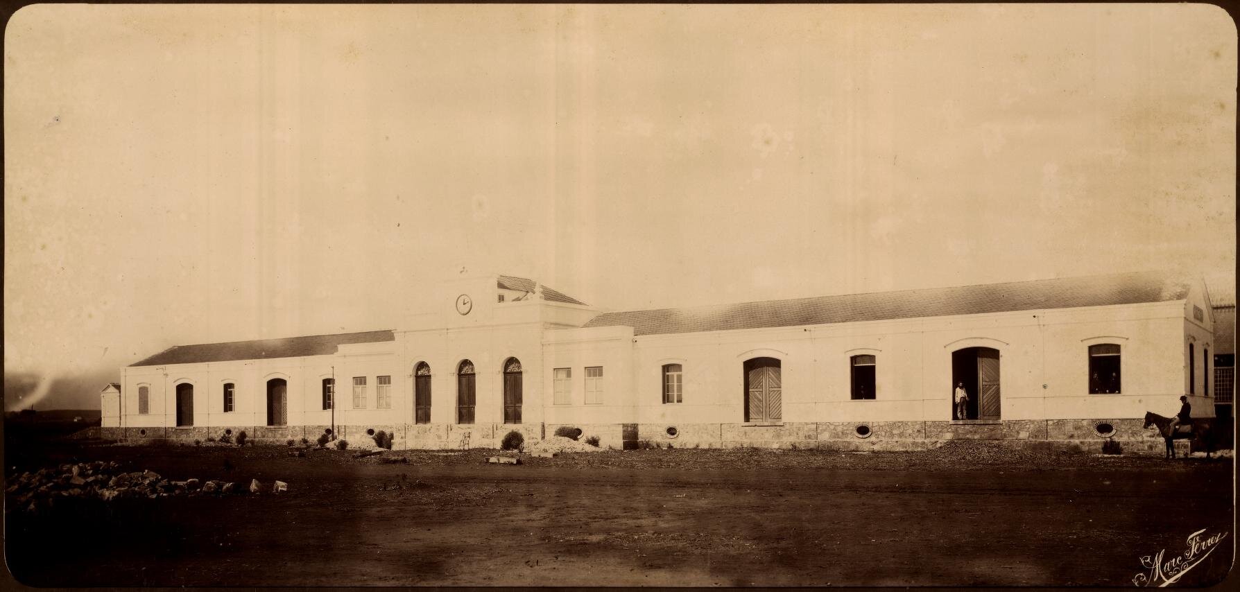 Estação de Ferro de Paranaguá a Curitiba - Estação de Coritiba - Década de 1880