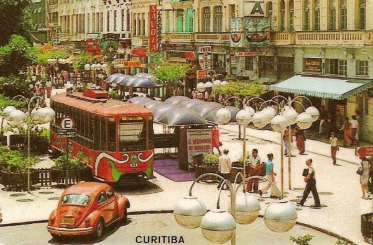 Rua XV de Novembro - Década de 1970