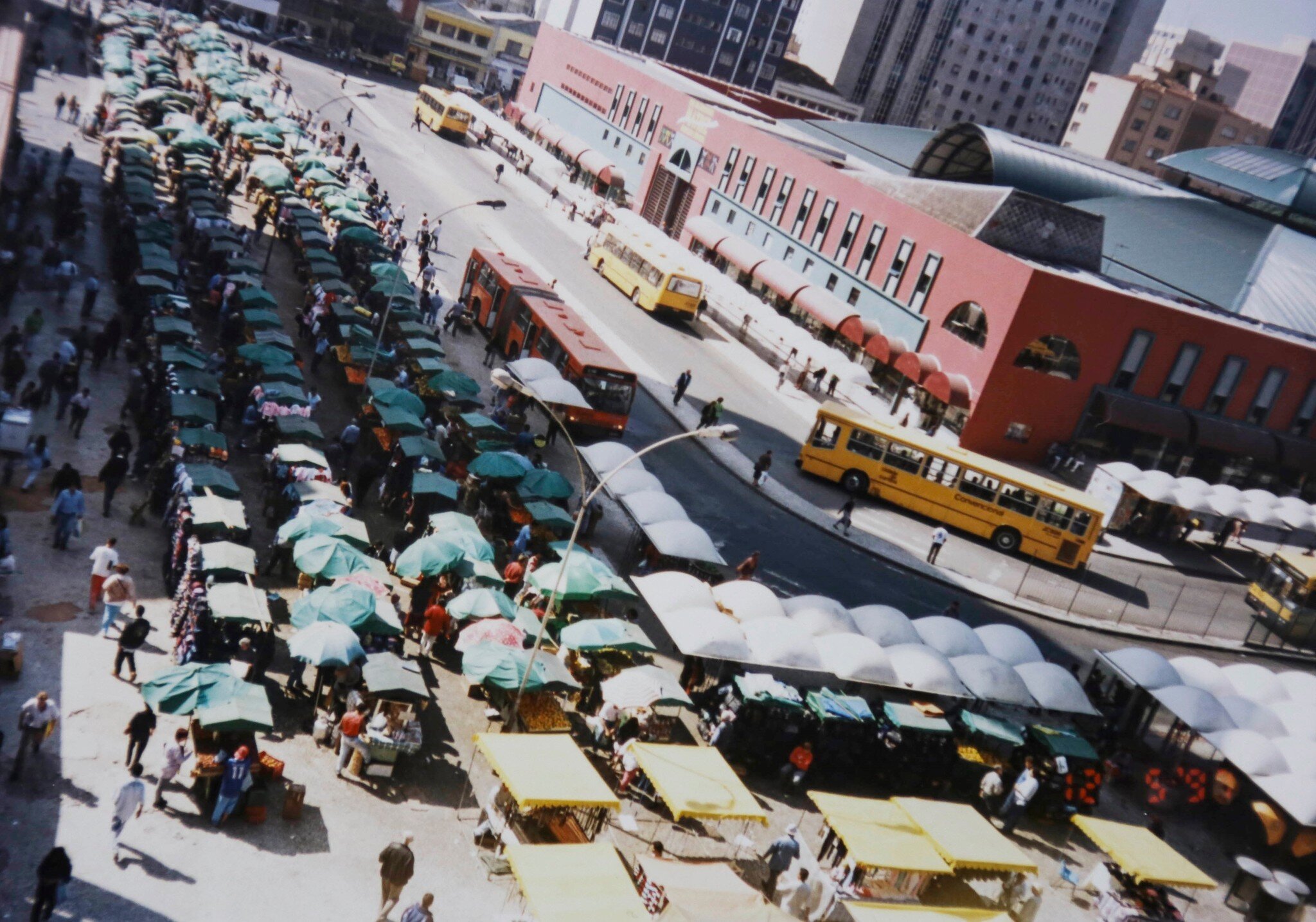 Feirinha da praça Rui Barbosa - 1994