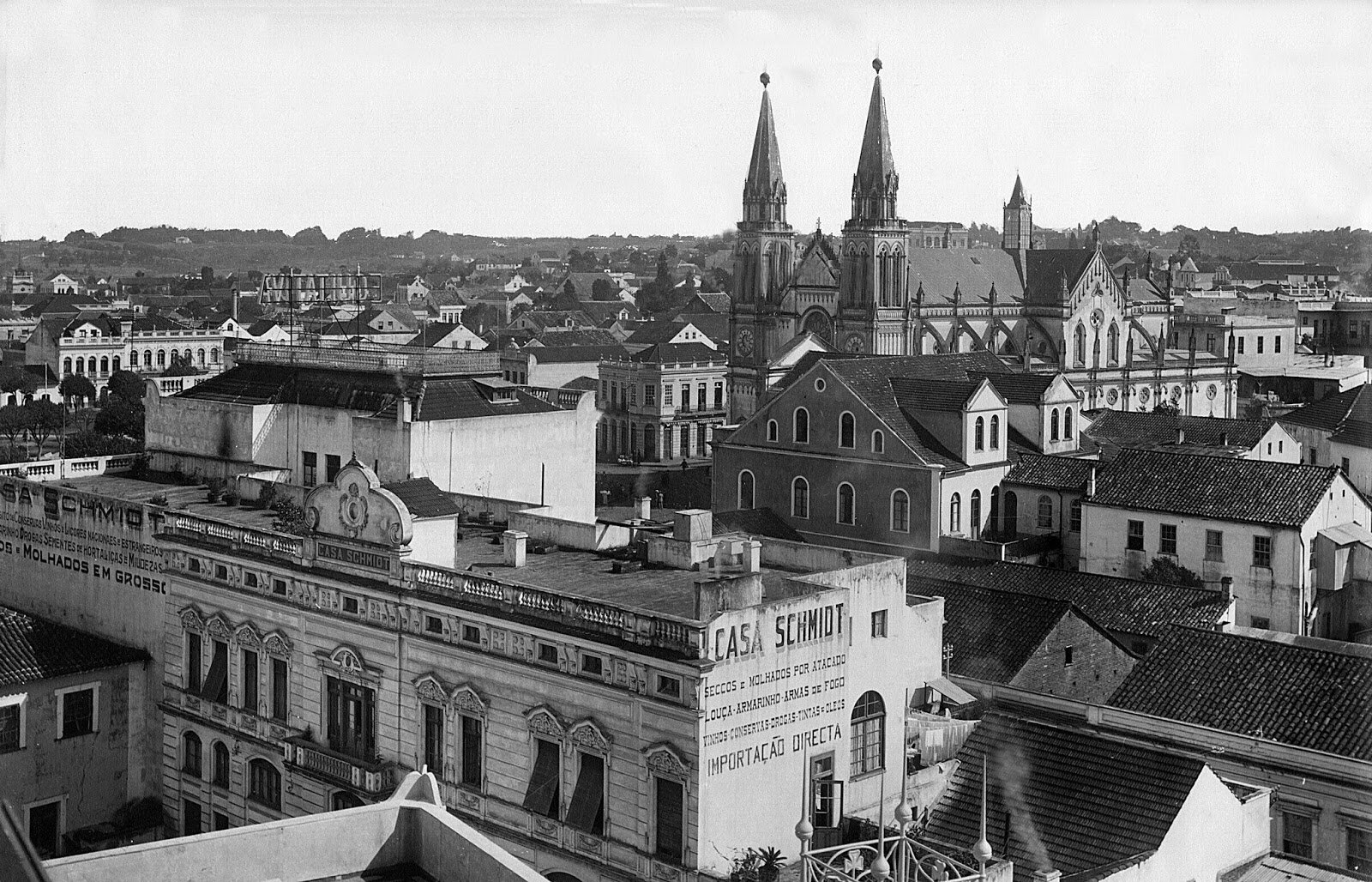 Foto aérea de Curitiba - 1915