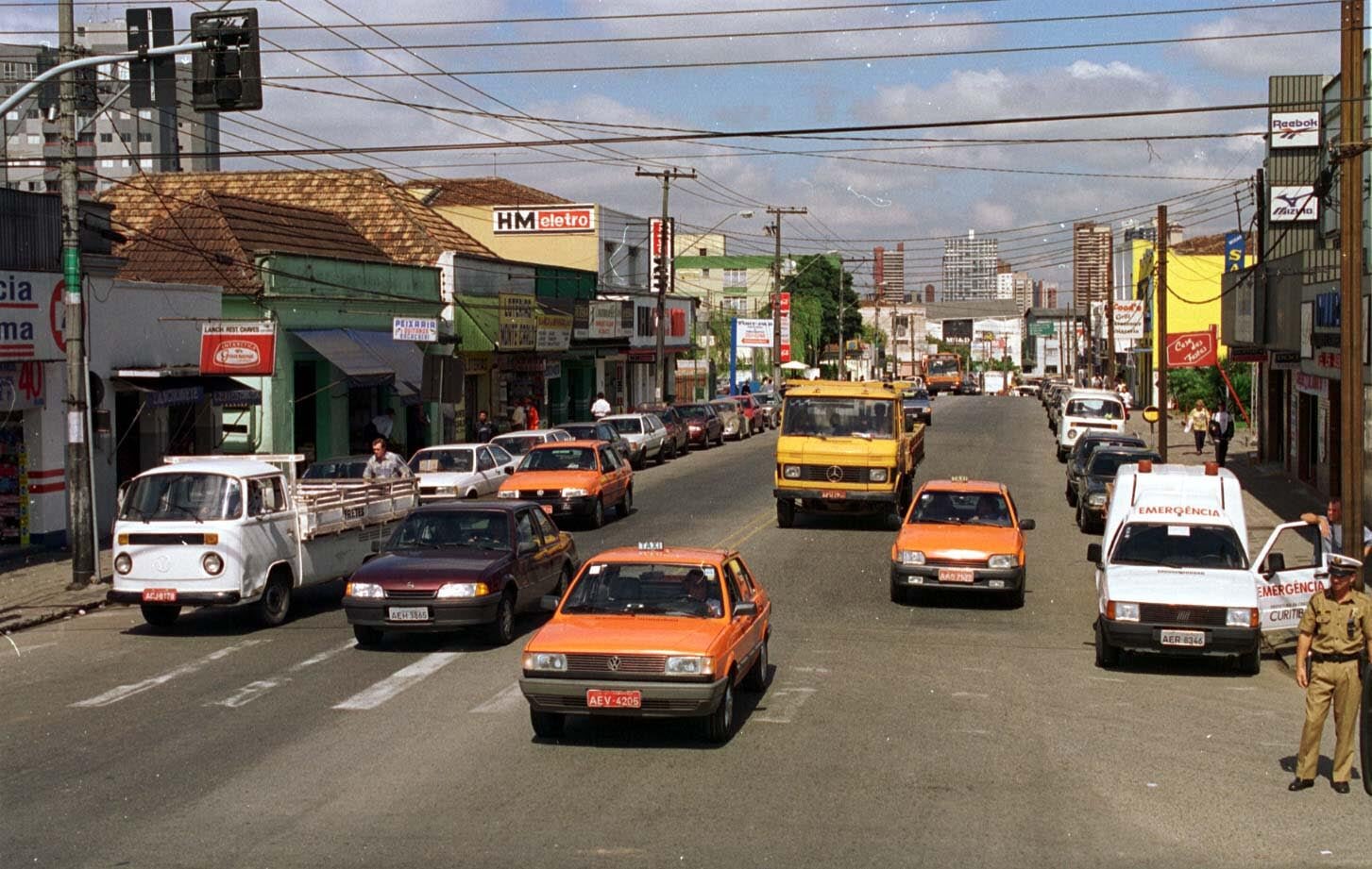 Avenida prefeito Erasto Gaertner - 1997